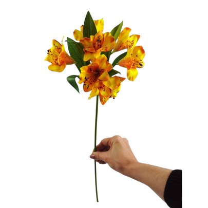 Galho de Astromelia Amarelo
