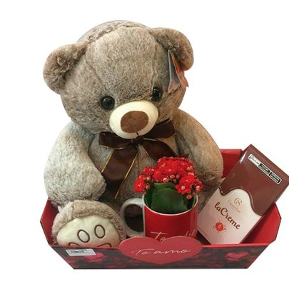 Cesta Encanto com Urso