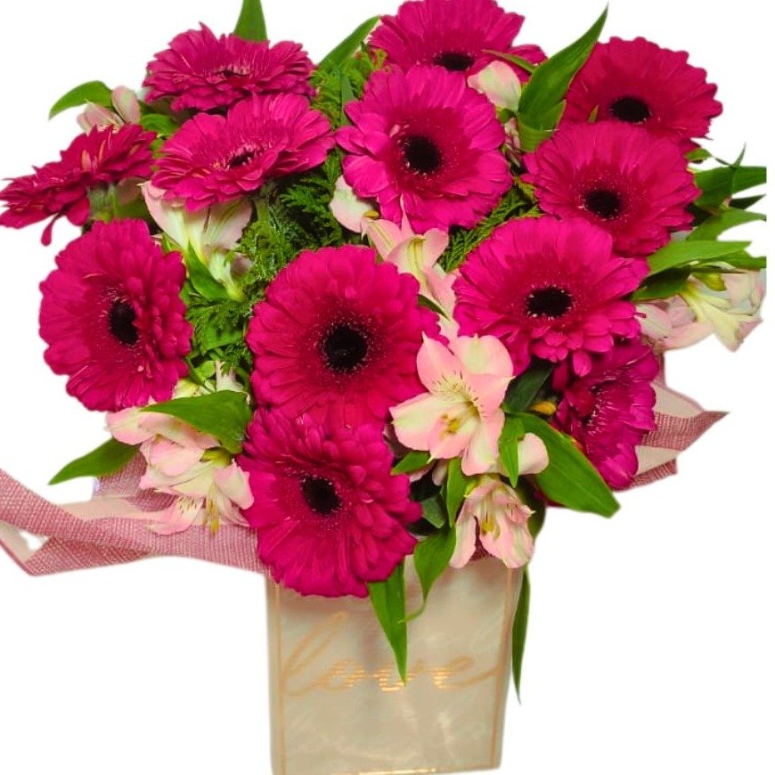 Arranjo Gerberas Pink