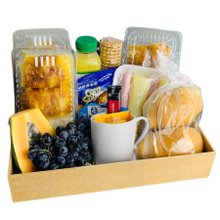 Cesta De Café Da Manhã Colonial Pequena