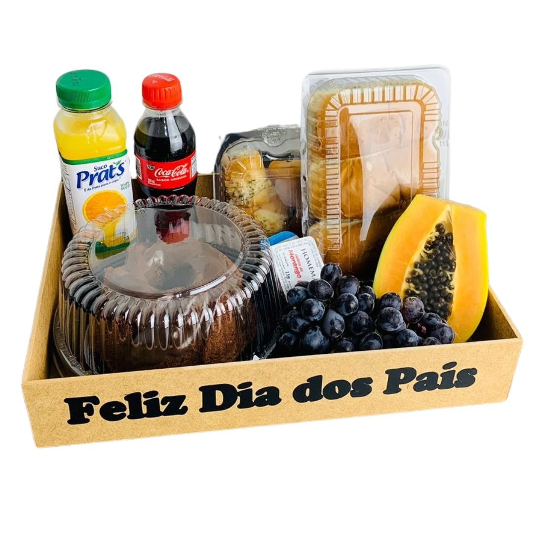 Cesta de Café da Manhã Caseirinho Pais