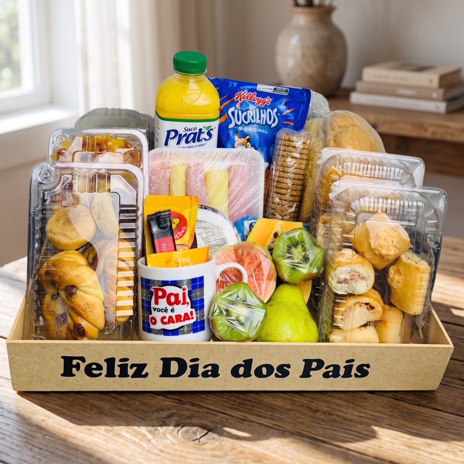 Cesta de Café da Manhã Colonial Grande Pais