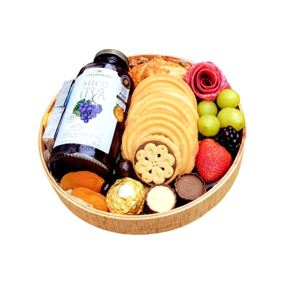 Cesta Presente Charme & Sabor