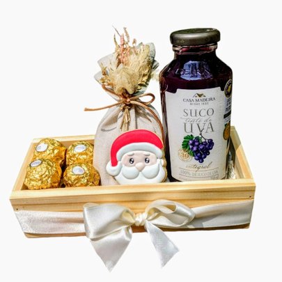 Cesta Presente Caixinha de Carinho no Natal