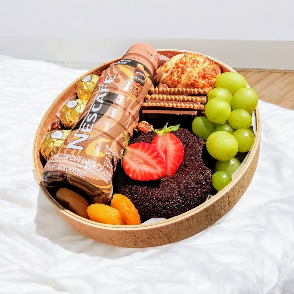 Cesta Presente Delicata de Chocolate