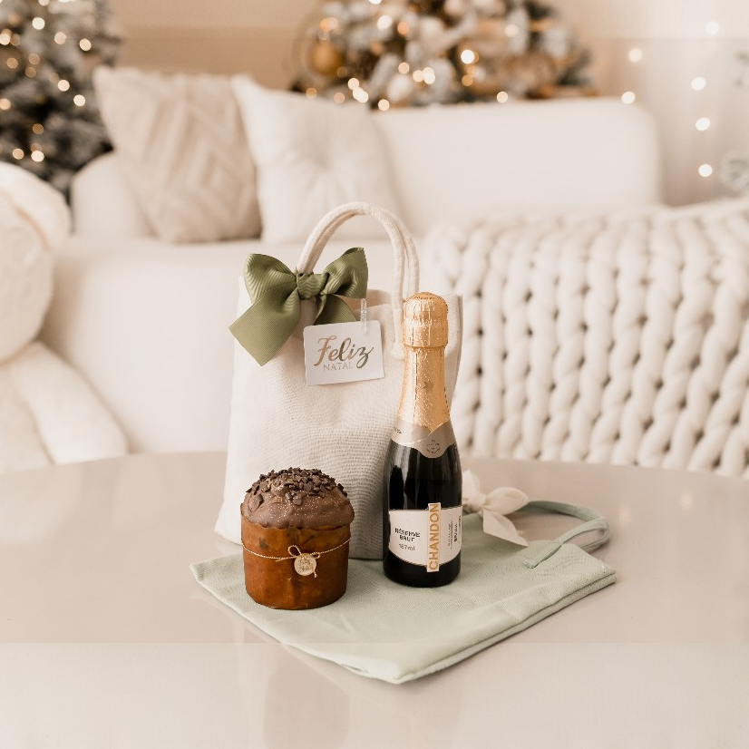 Cesta Presente Brinde de Luz Especial Natal