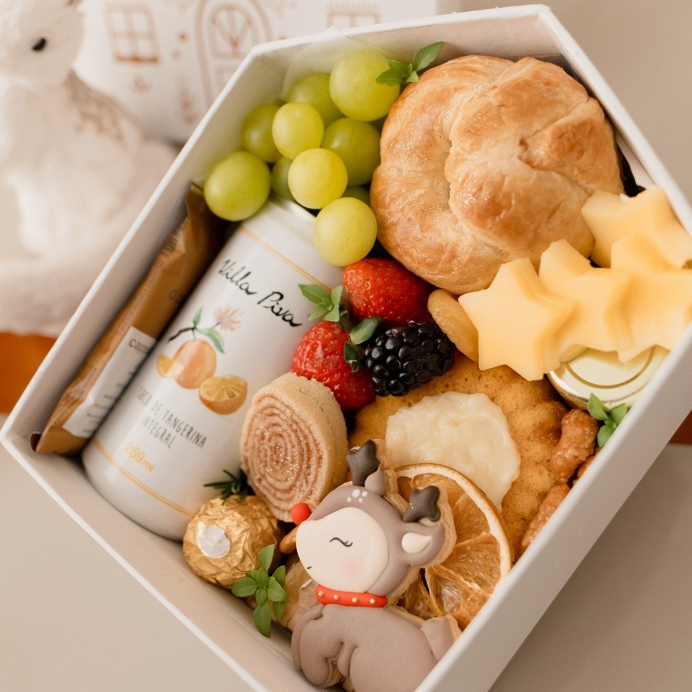 Cesta Presente Laços e Sabores