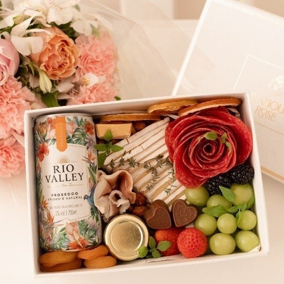 Cesta Presente Dia das Mães Fleur Rosé