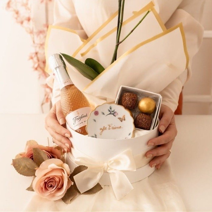 Cesta Presente Dia Das Mães Je t'aime Maman