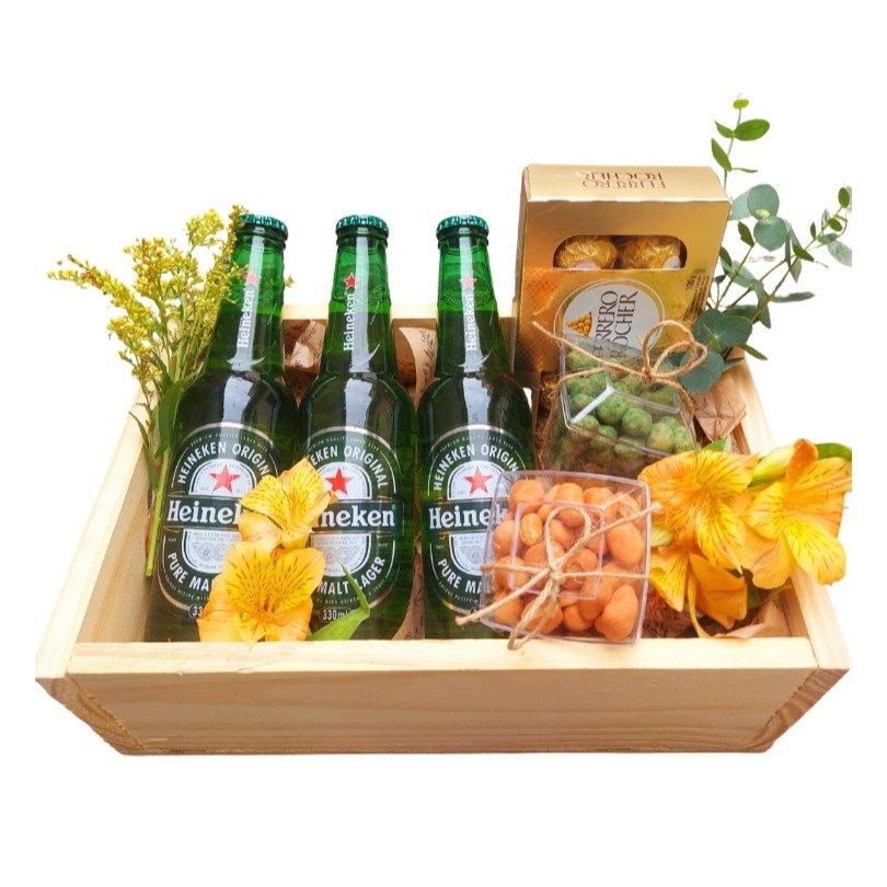 Box Madeira Cerveja 