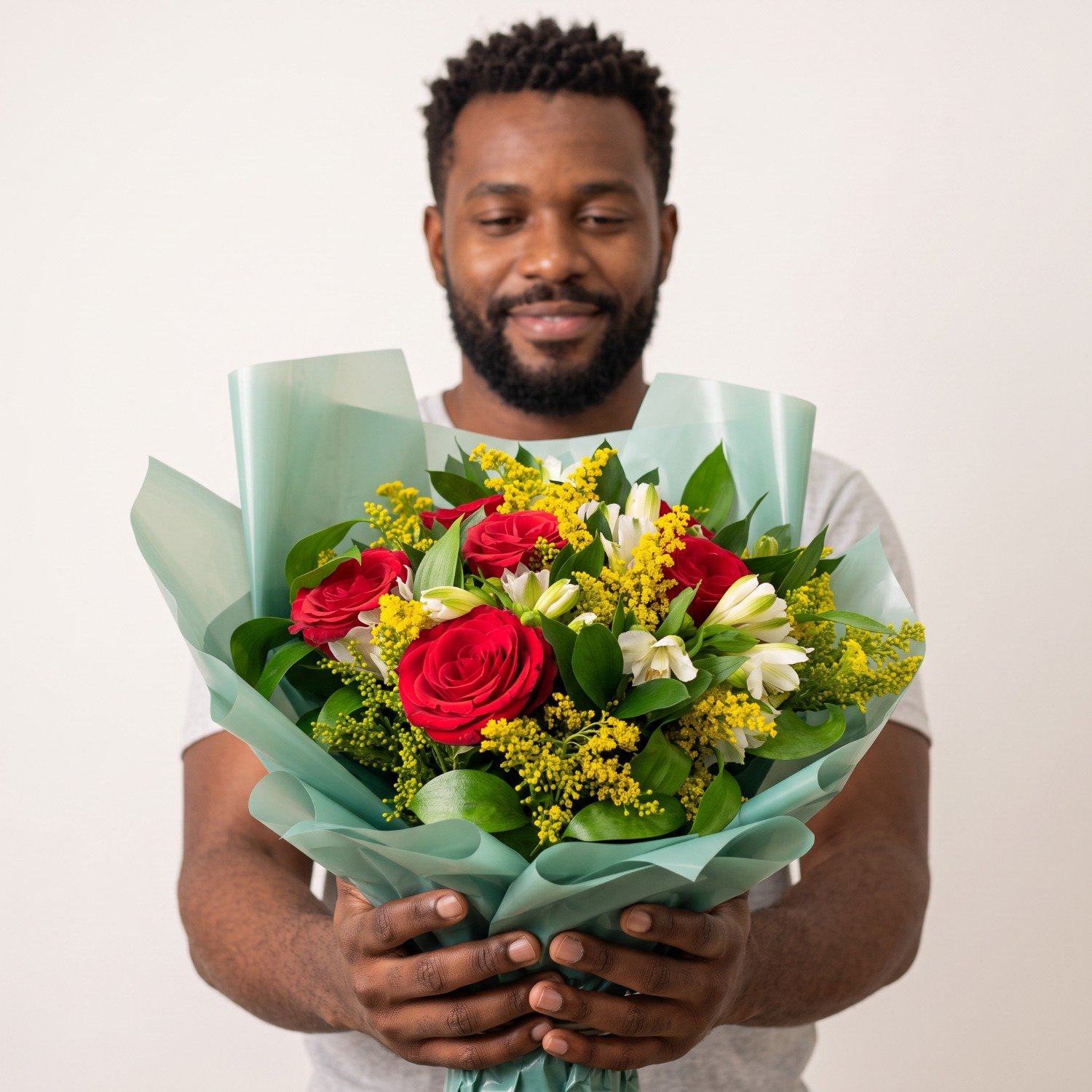 Buquê de Rosas Vermelhas Sentimentos