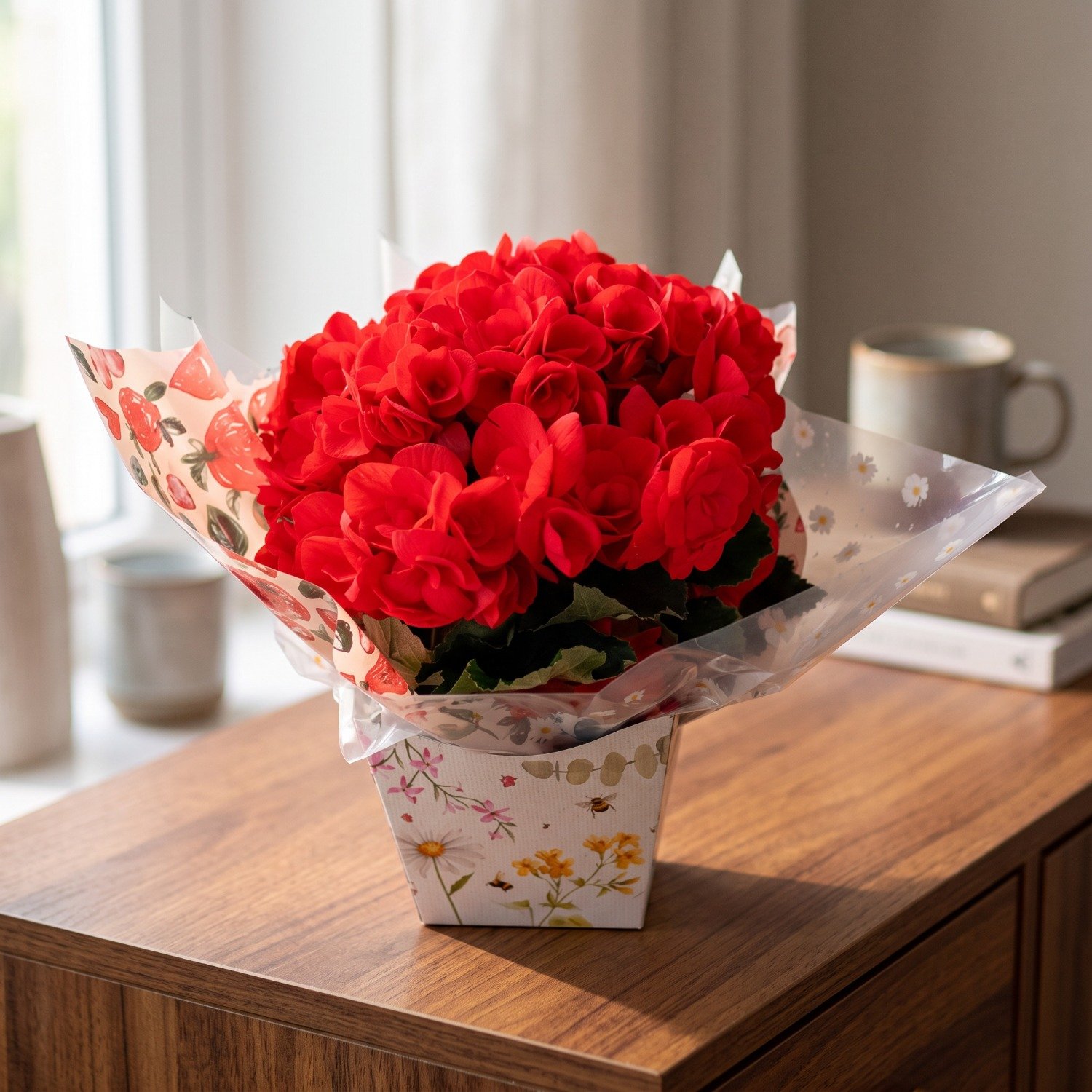 Linda Begonia para Presente 