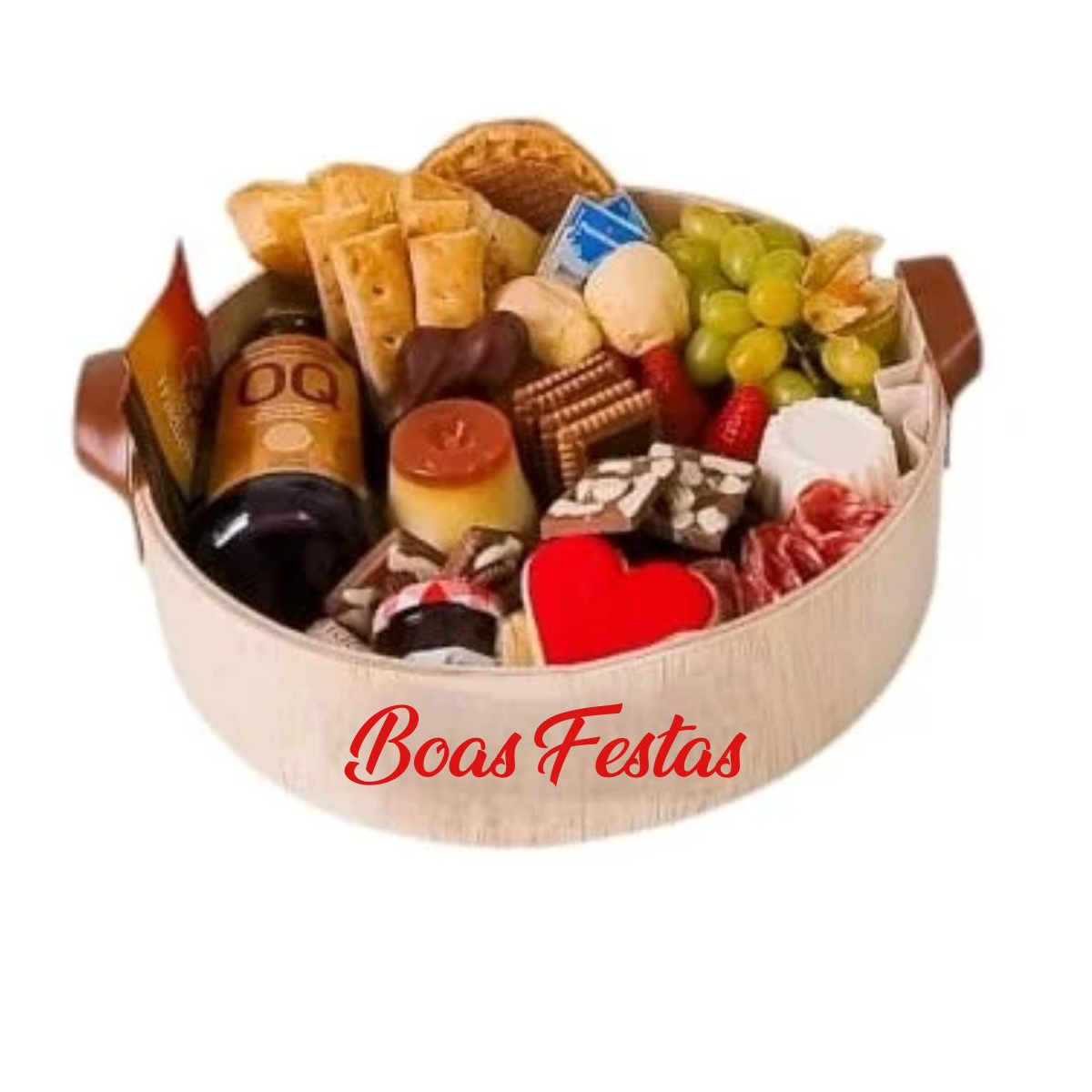 Cesta de Café Boas Festas - Natal