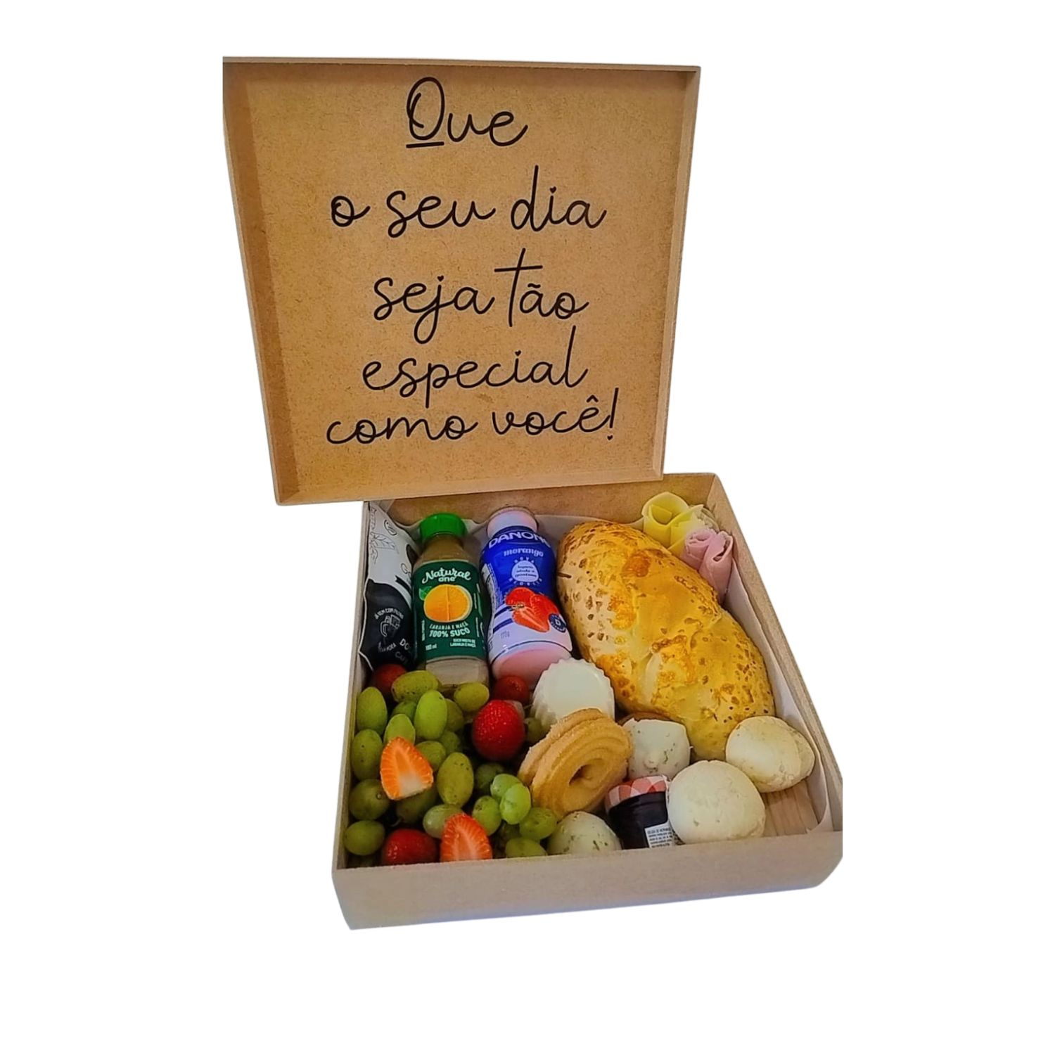 Cesta  de Café da Manhã Dia Especial