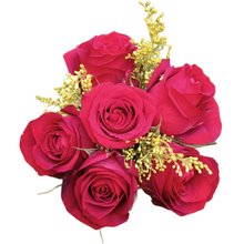 Buquê de 6 Rosas Vermelhas Lov