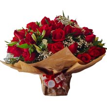 Buque com 50 rosas Amor Meu Grande Amor em Rosas