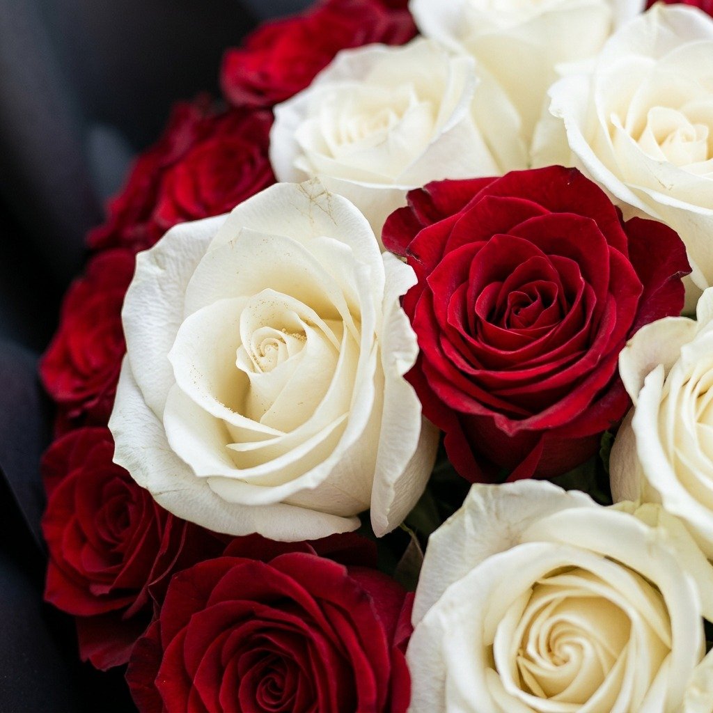 Buquê com 100 Rosas Jóia Floral