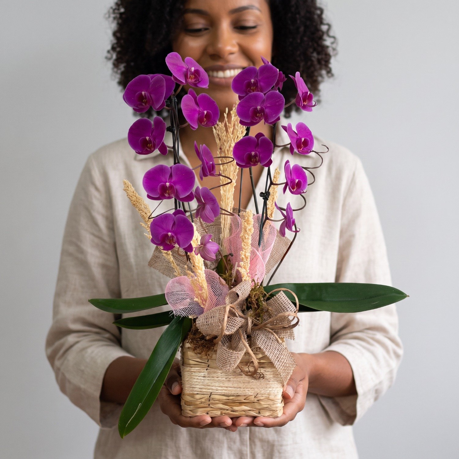 Surpreenda com Orquídea Roxa