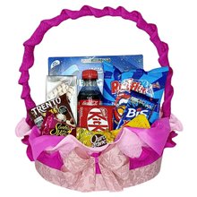 Cesta Média de Chocolates