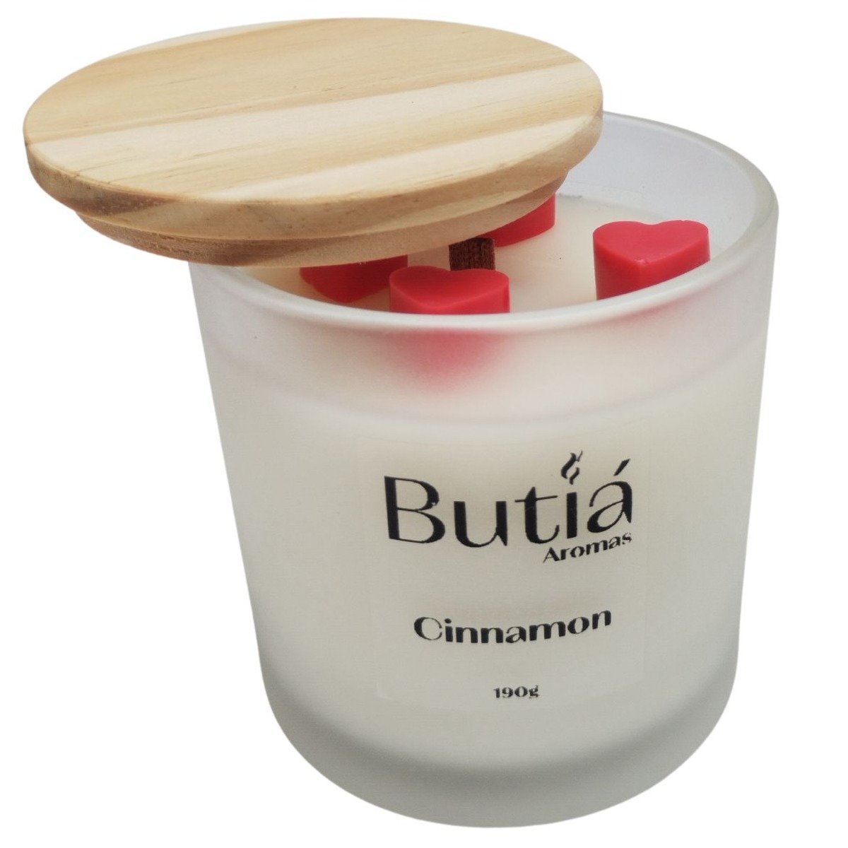 Vela Aromática de 190 Gramas Maçã e Canela