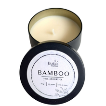 Vela Aromática de Bamboo 90 gramas Perfumada
