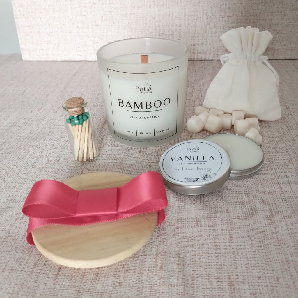 Velas Bamboo & Vanilla