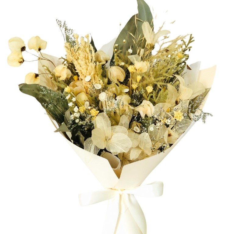 Buquê de Flores Desidratadas Harmonia 