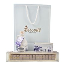 Kit com Azeite e Biscoitos Biscoitê