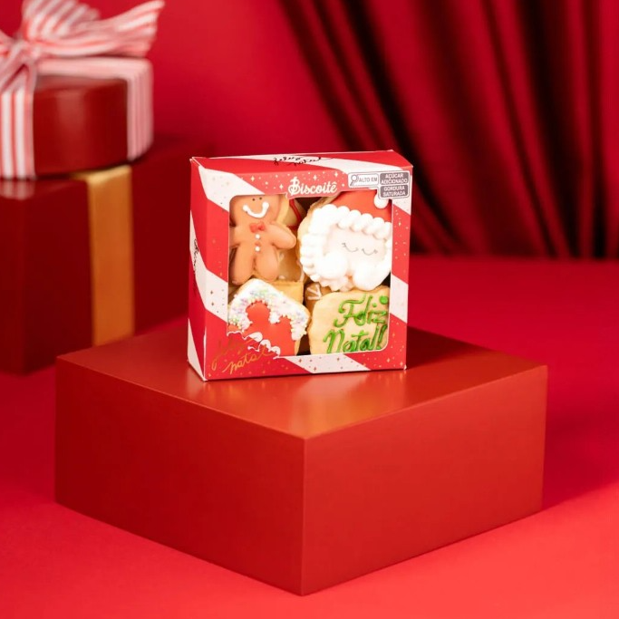 Kit Mimos de Natal Biscoitê
