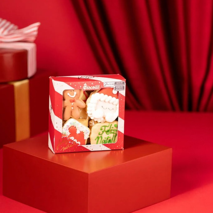 Kit Estação de Natal Biscoitê