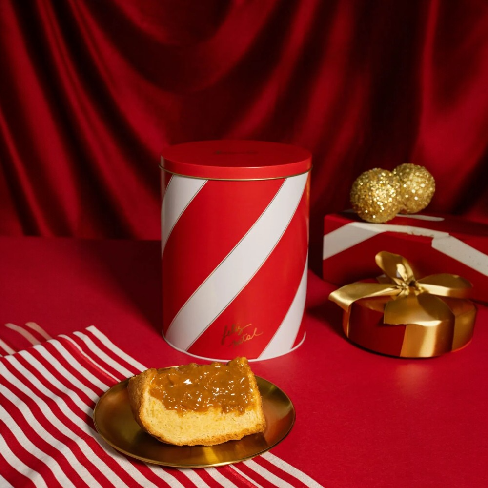 Lata Panettone Voz Grave Sua Mensagem de Voz Biscoitê