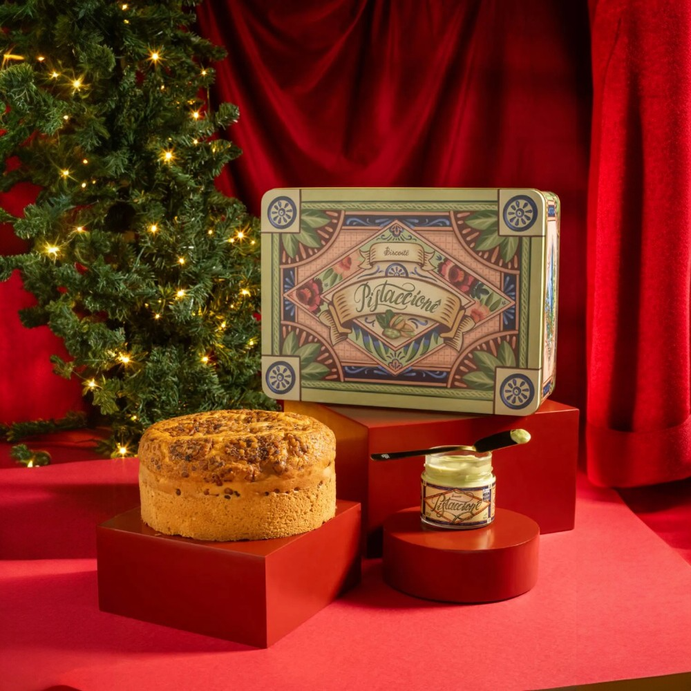 Lata Panettone Pistaccionê Biscoitê