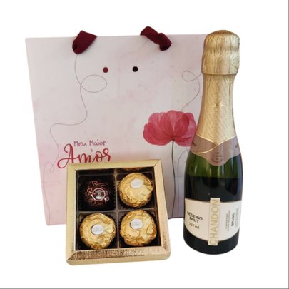 Meu Amor Espumante Chandon Chocolate Ferrero Rocher