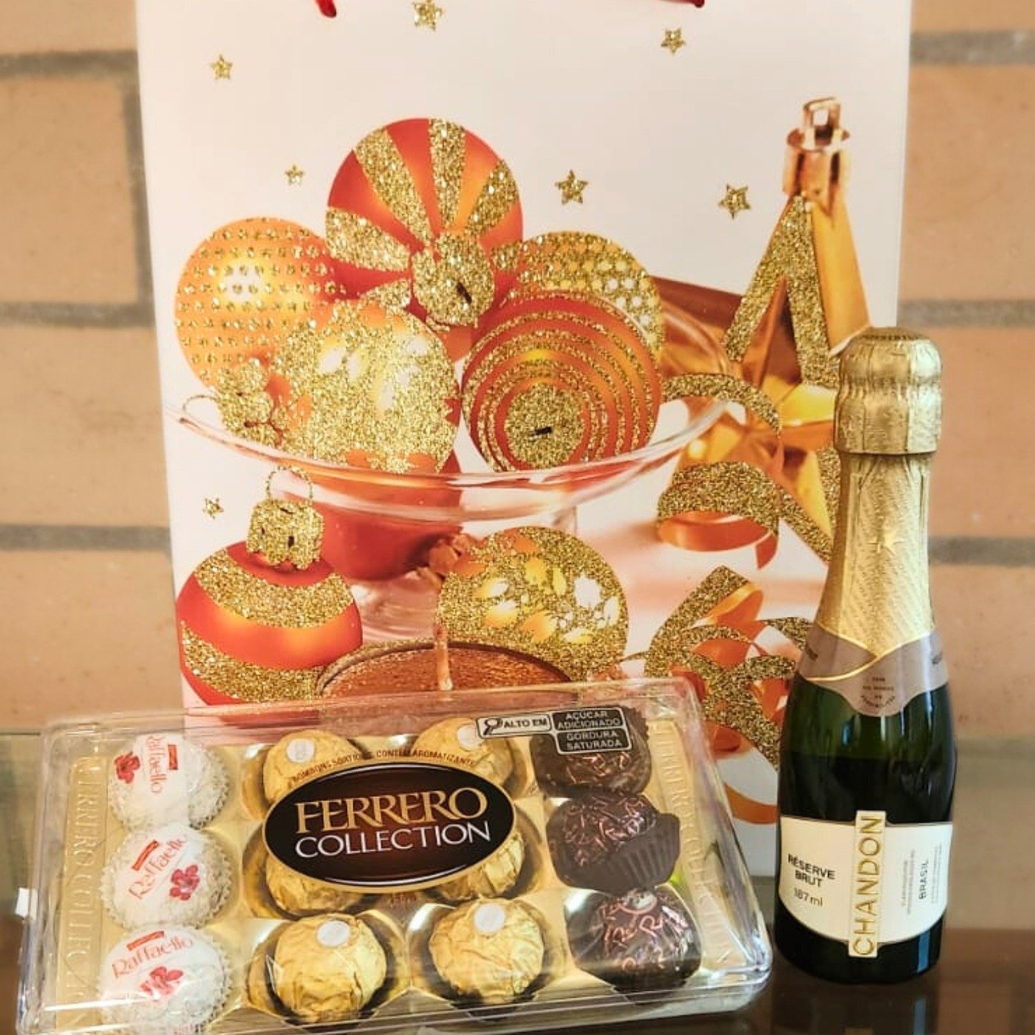 Natal: Chocolate Ferrero e Espumante Chandon  