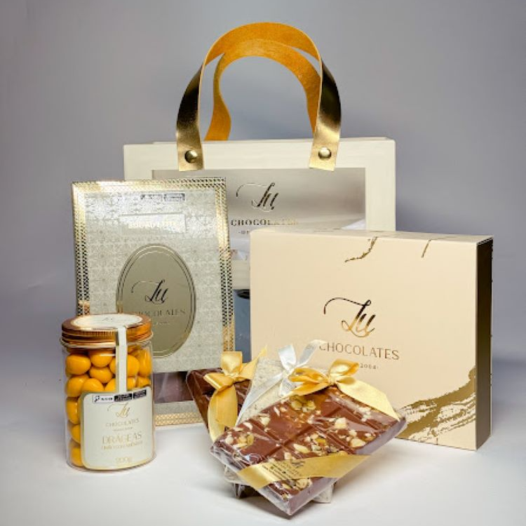 Cesta Encanto de Sabor Lu Chocolates