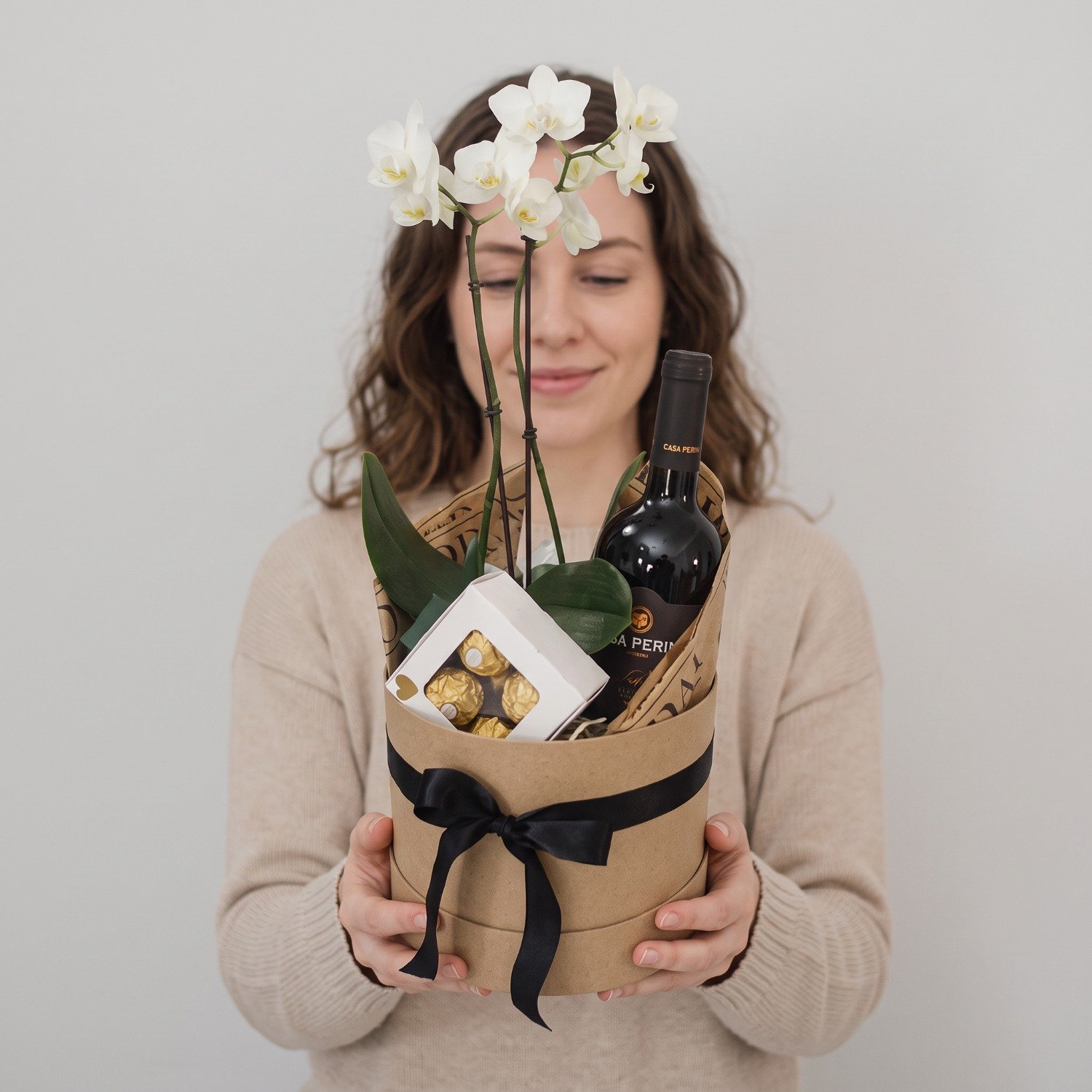 Box Flores e Vinho