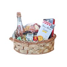 Cesta  de Espumante e Frios