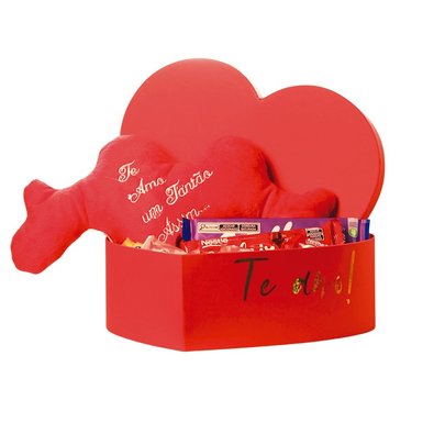 Box Coração de Chocolate
