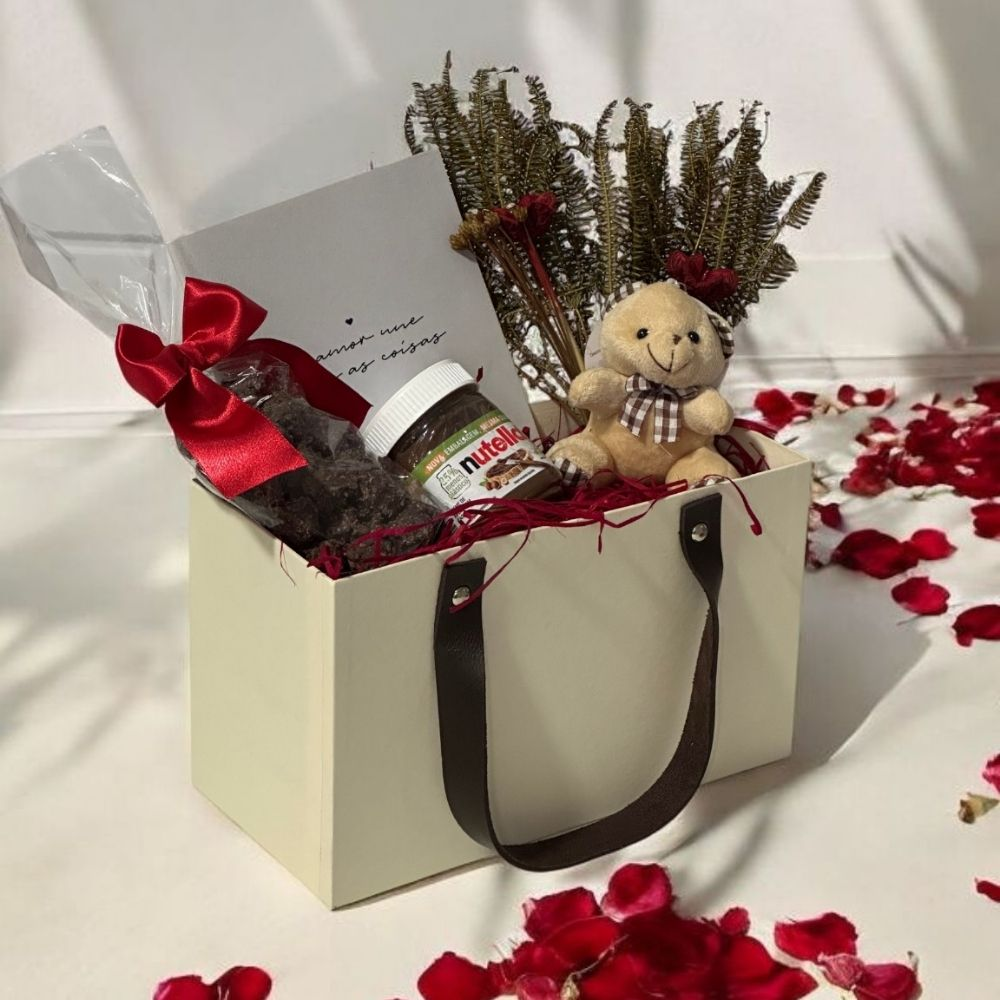 Cesta para Casal com Álbum