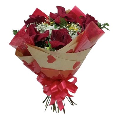 Buque Classico 05 Rosas Vermelhas