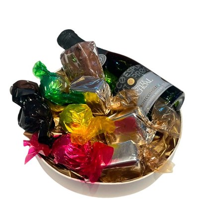 Kit de Bombons e Espumante