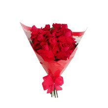 Buquê com 10 rosas importadas