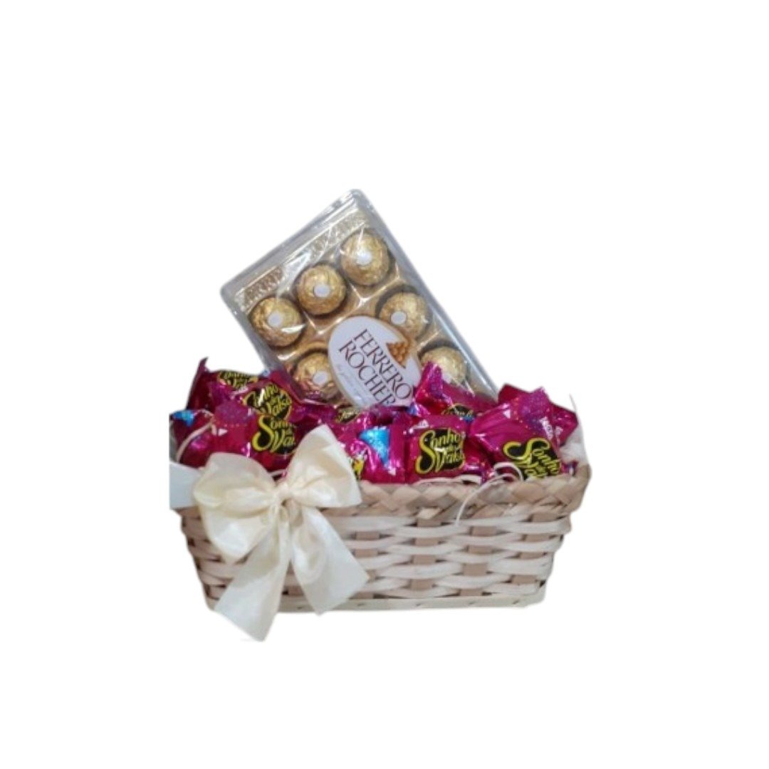 Cesta Chique de Chocolate