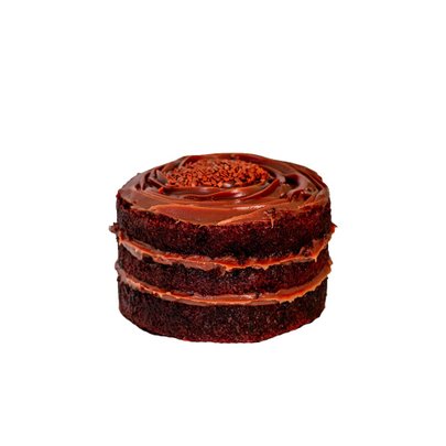 Bolo Naked de Brigadeiro Belga Pequeno