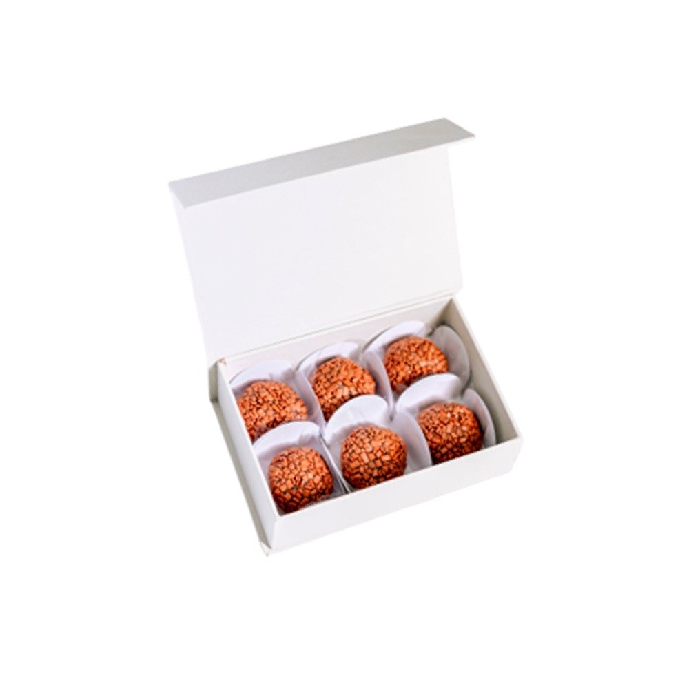 Caixa com 6 Brigadeiros Belga