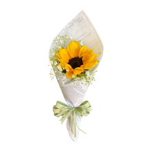 Lindo Ramalhete Solitário de Girassol