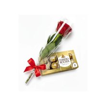 Solitária Rosa e Ferrero