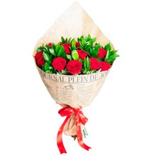 Buquê 12 Rosas Tradicional