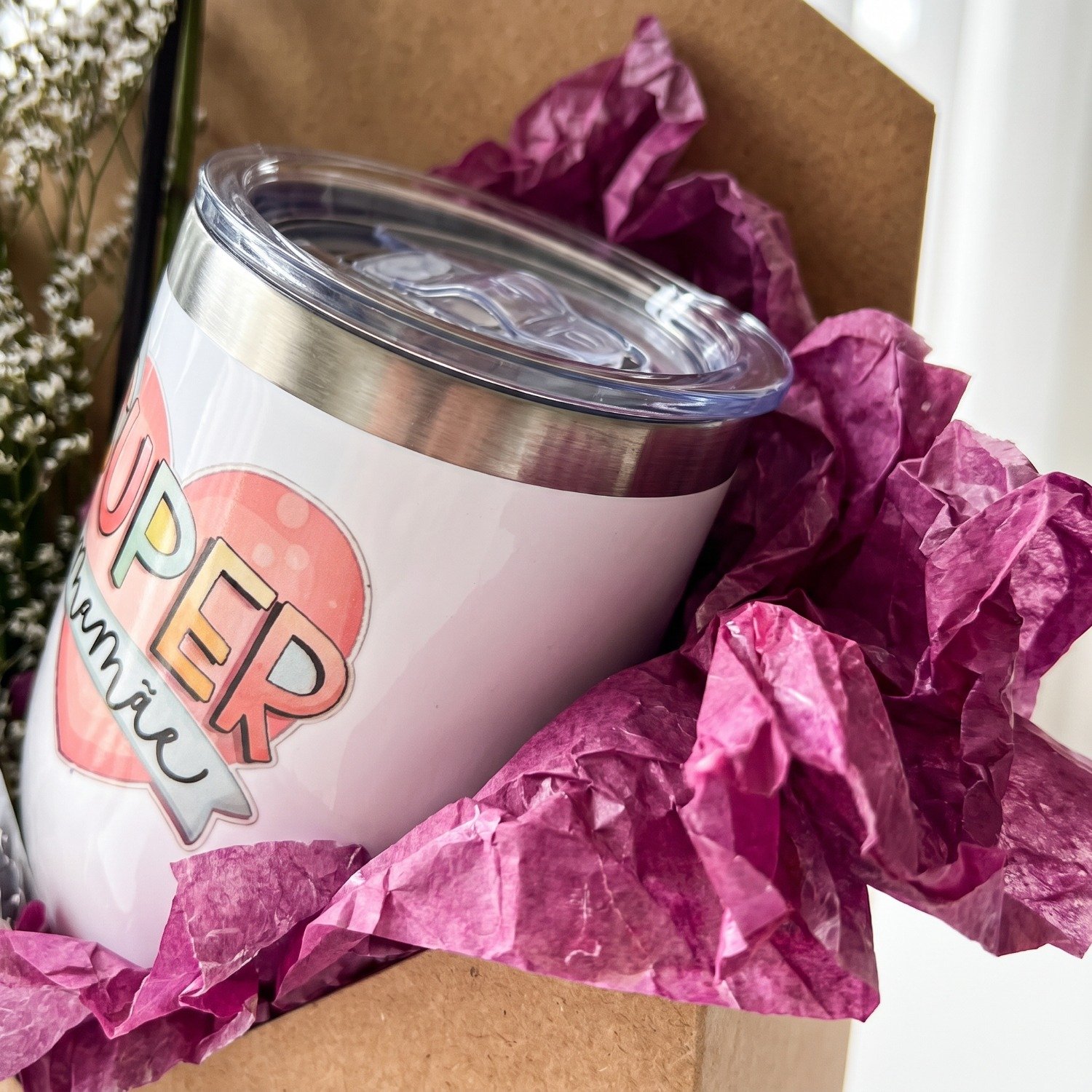 Box Orquídea Super Mãe com Caneca