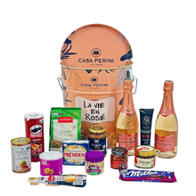 Cesta Aniversario Wine Rose 